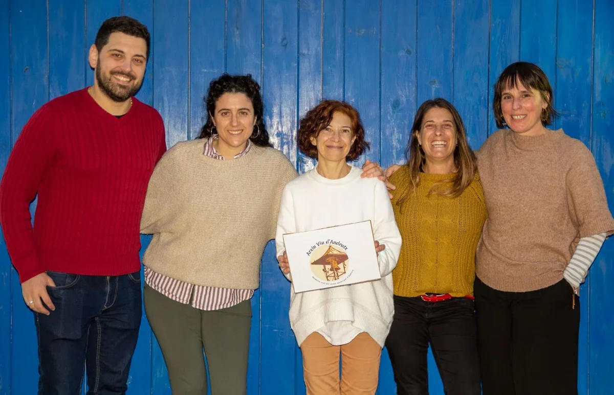 Membres de l'Associació Arxiu Viu d'Andratx